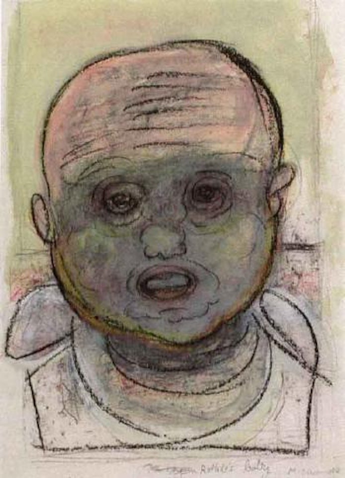 Rothko's baby by Marlene Dumas