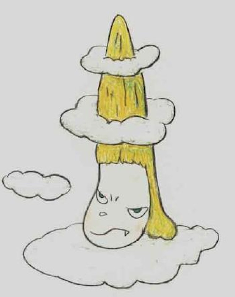 Miss Mountain. Three heads for you by Yoshitomo Nara