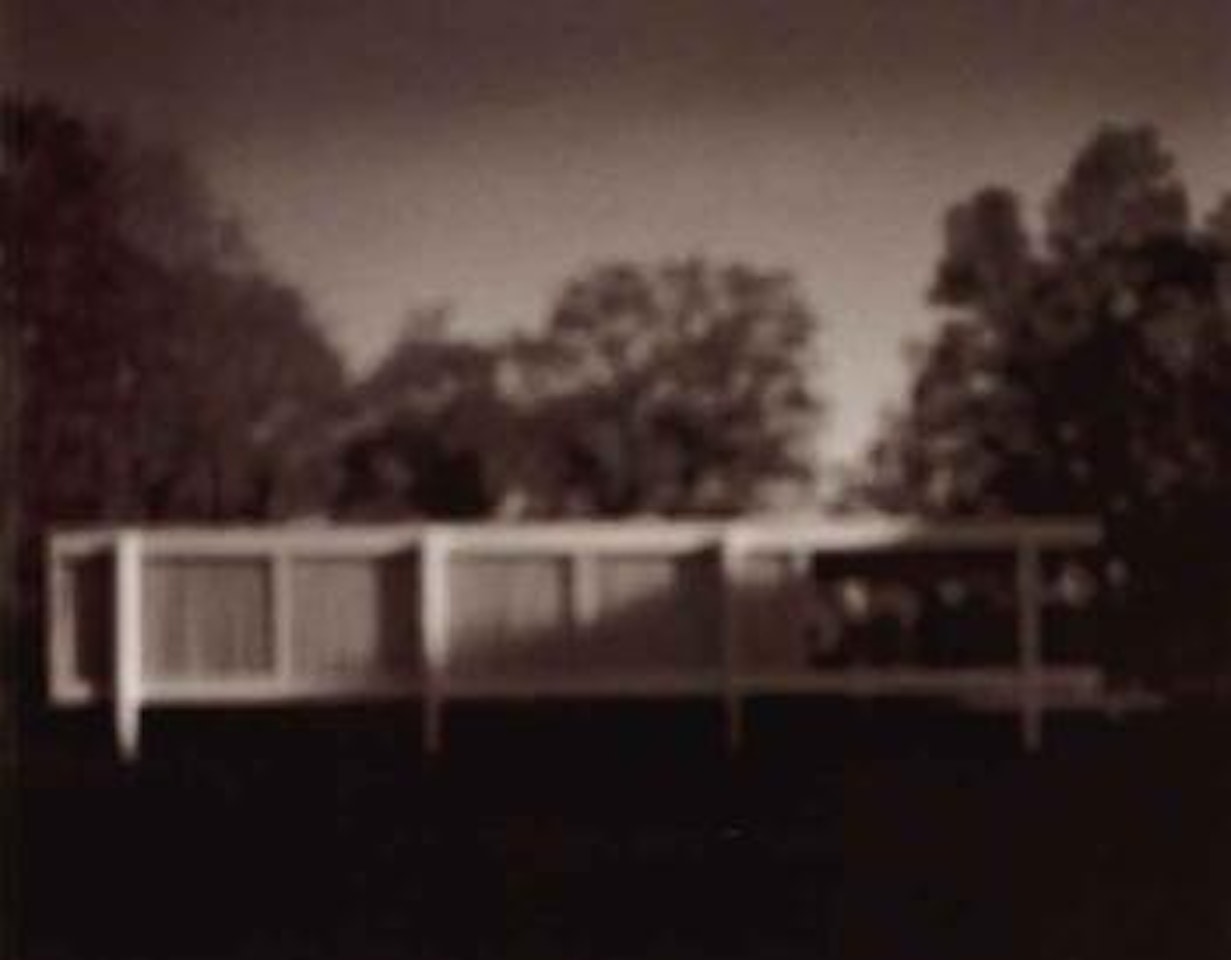 Farnsworth House, Ludwig Mies van der Rohe by Hiroshi Sugimoto