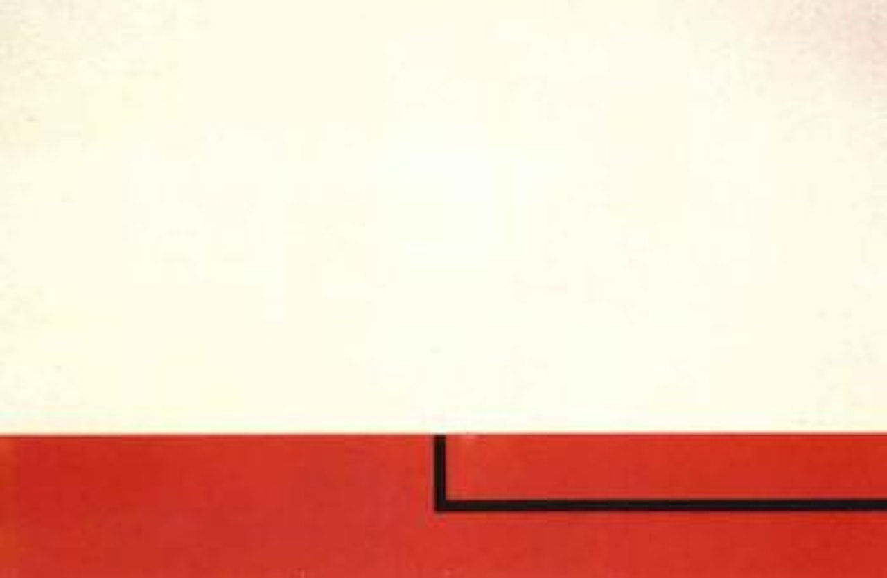 White cell with conduit by Peter Halley