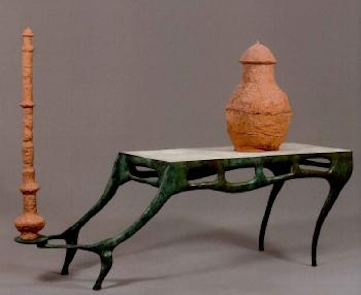 Large table by Saint Clair Cemin