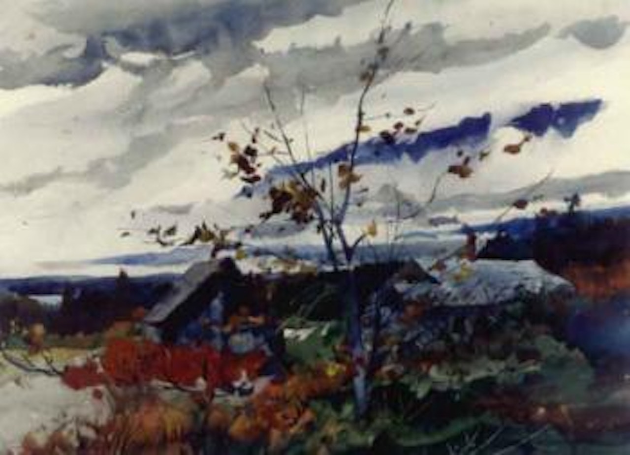 The Murray house by Andrew Wyeth
