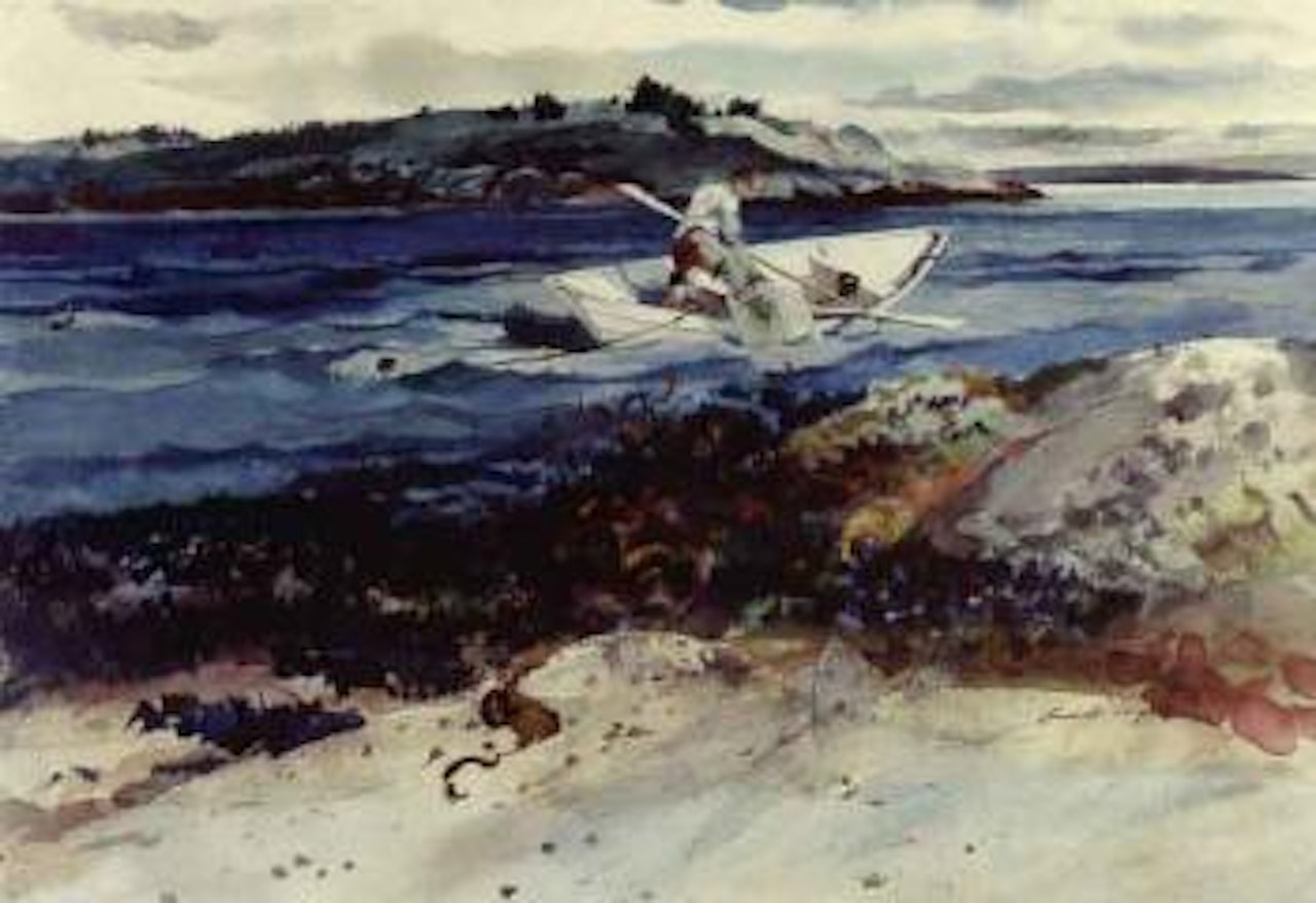 Island fisherman by Andrew Wyeth