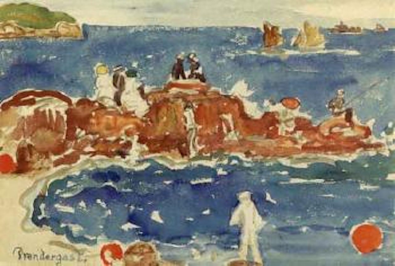 North shore, no.3 by Maurice Prendergast