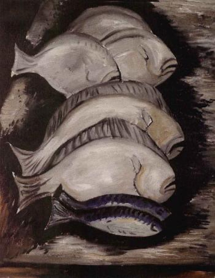 Chez prunier by Marsden Hartley