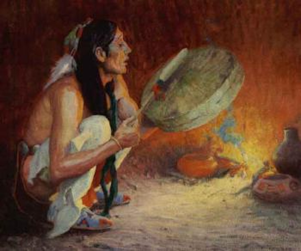 The chant by E. Irving Couse