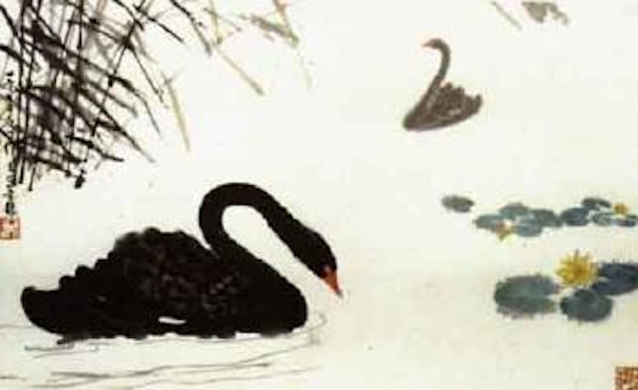 Black swan by Wu Zuoren