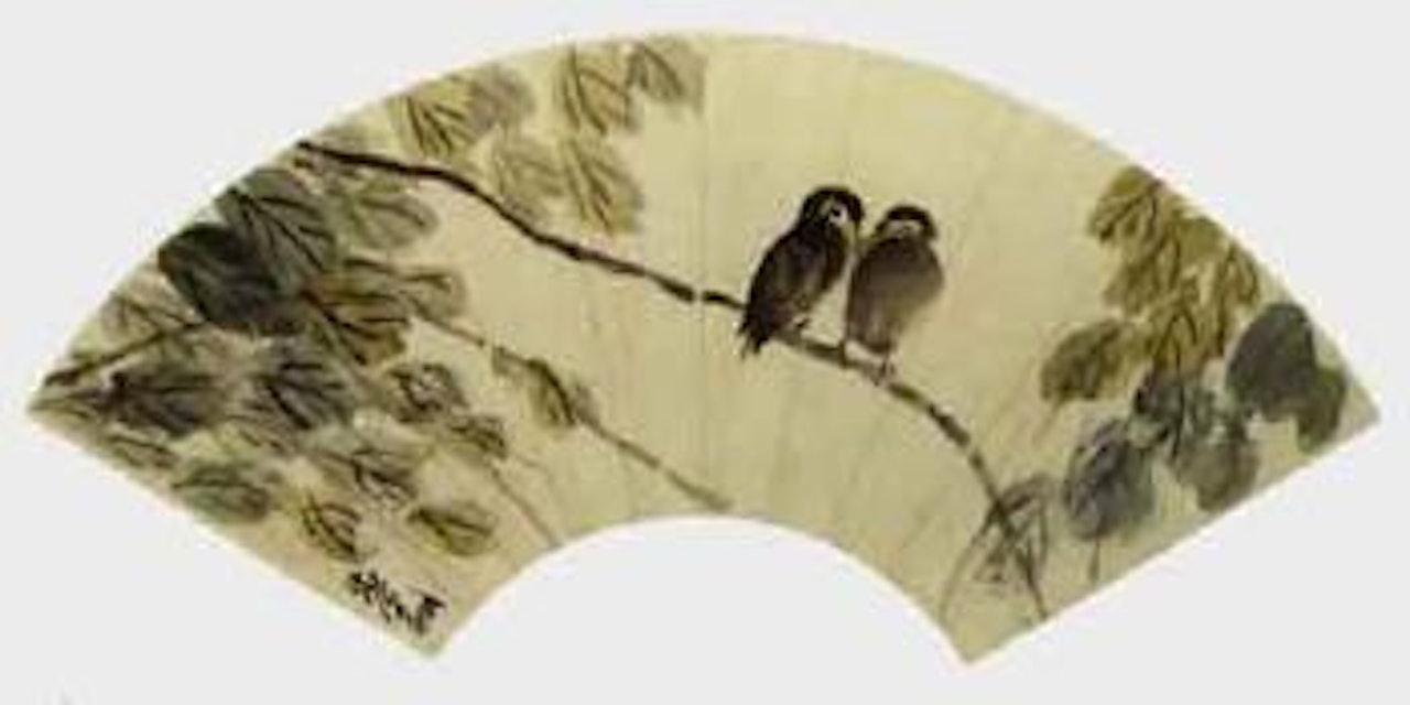 Birds by Lin Fengmian