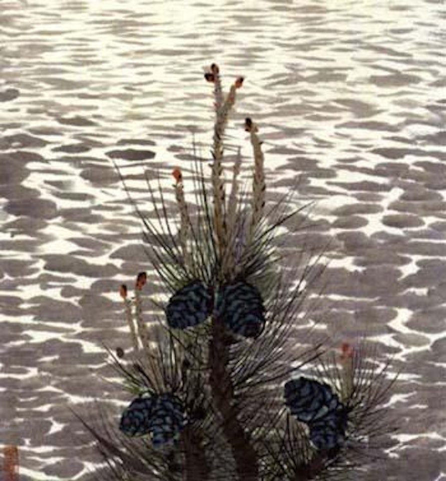 Pine by the sea by Wu Guanzhong