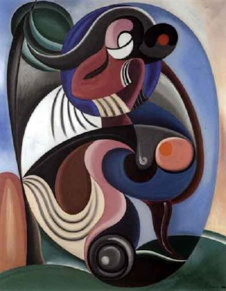 Composition by Auguste Herbin