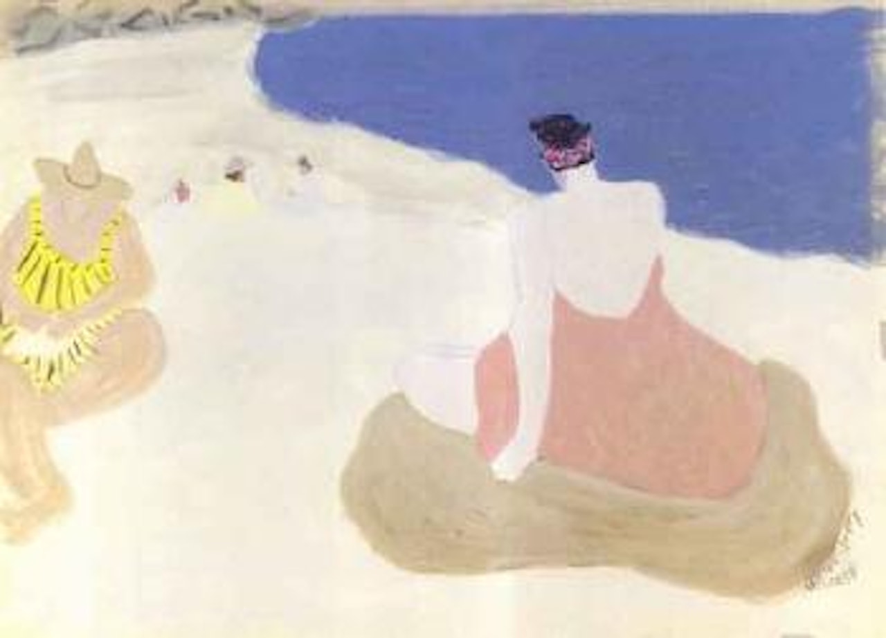 Beach sitters by Milton Avery