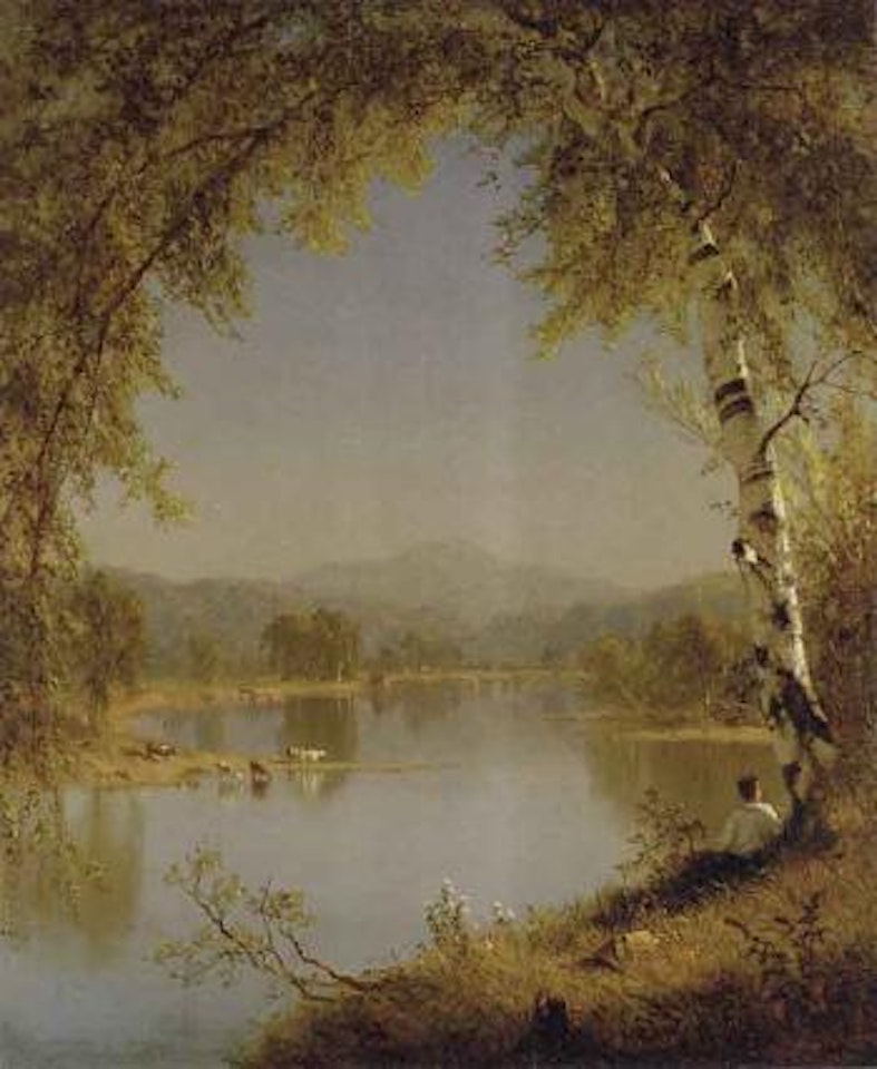 Summer idyll by Sanford Robinson Gifford