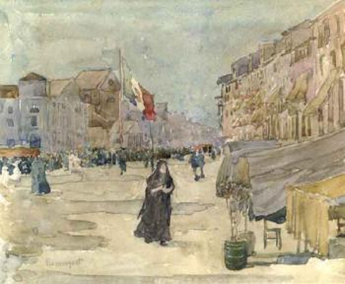 Venetian scene by Maurice Prendergast