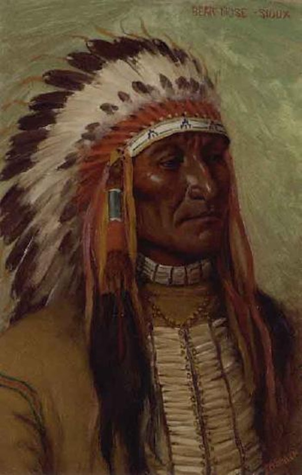 Bear Nose, Sioux by Joseph Henry Sharp