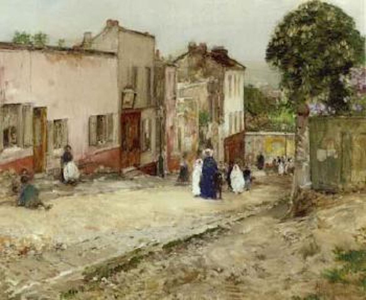 Confirmation day by Childe Hassam