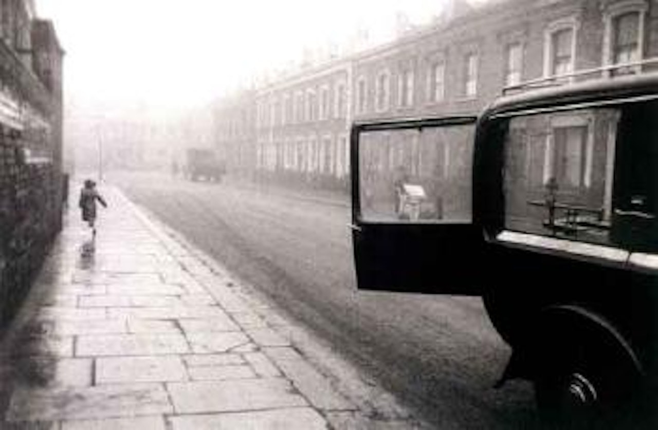 London, Belsize Crescent by Robert Frank