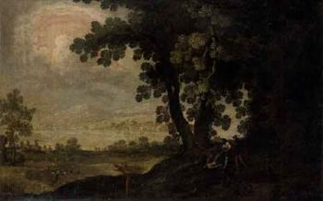 L'attaque des brigands by Cornelis de Wael