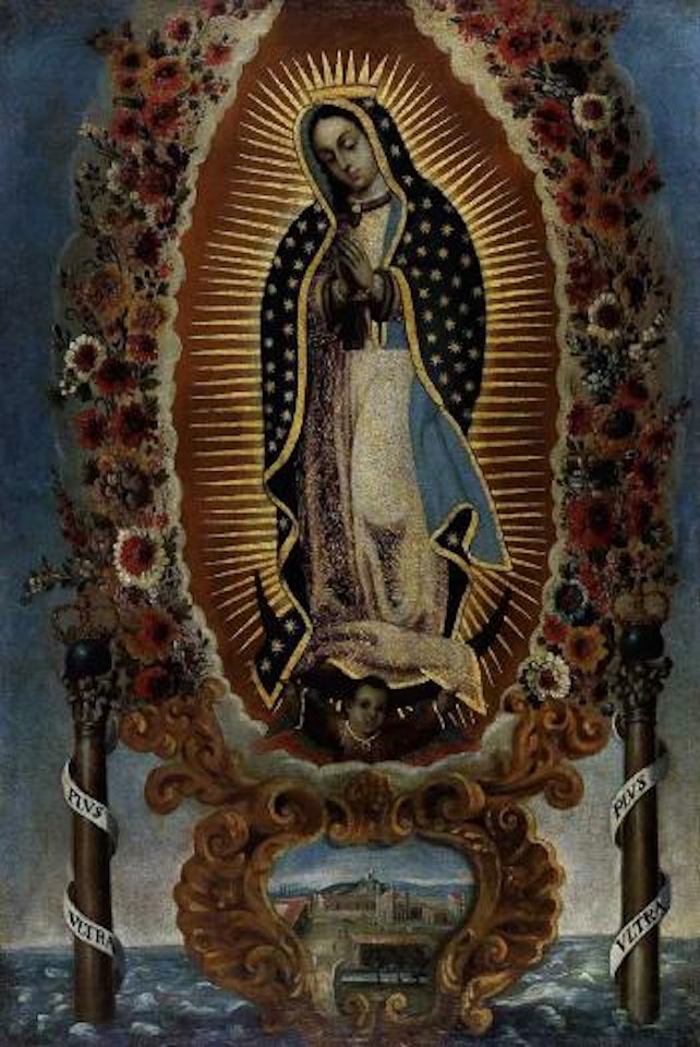 Virgin of Guadeloupe by Mexican School