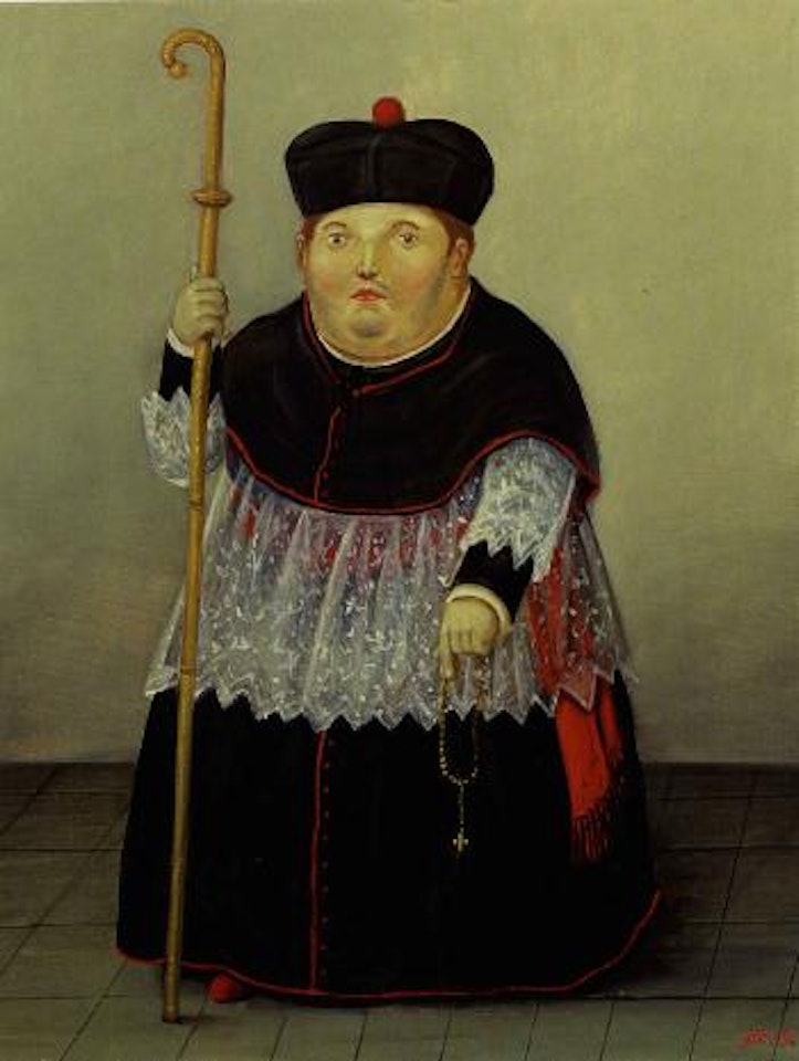 Cardinal by Fernando Botero
