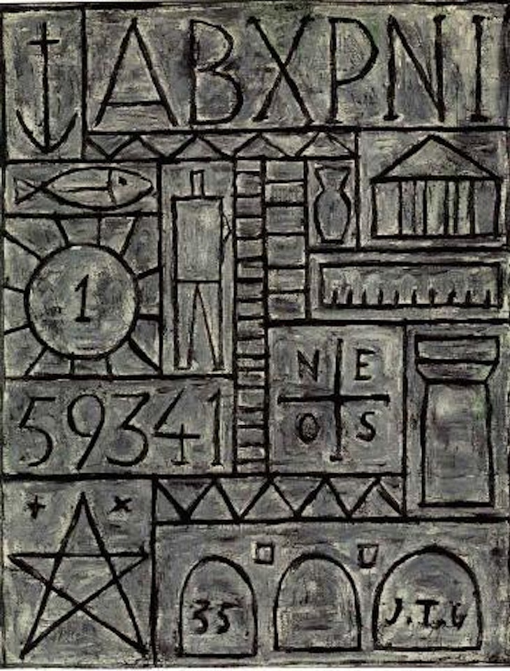 Structure by Joaquín Torres-García