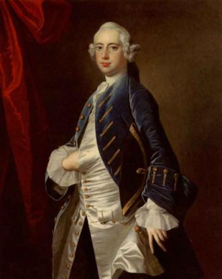 Portrait of gentleman by Thomas Hudson