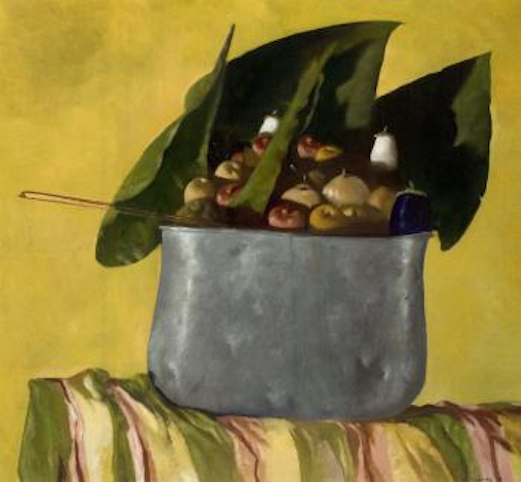 Pot by Julio Larraz