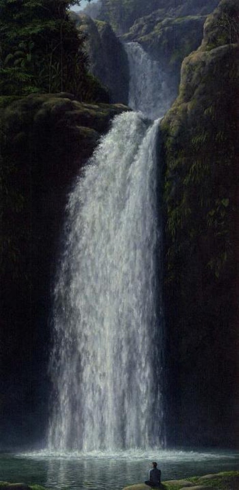 Waterfall by Tomas Sanchez