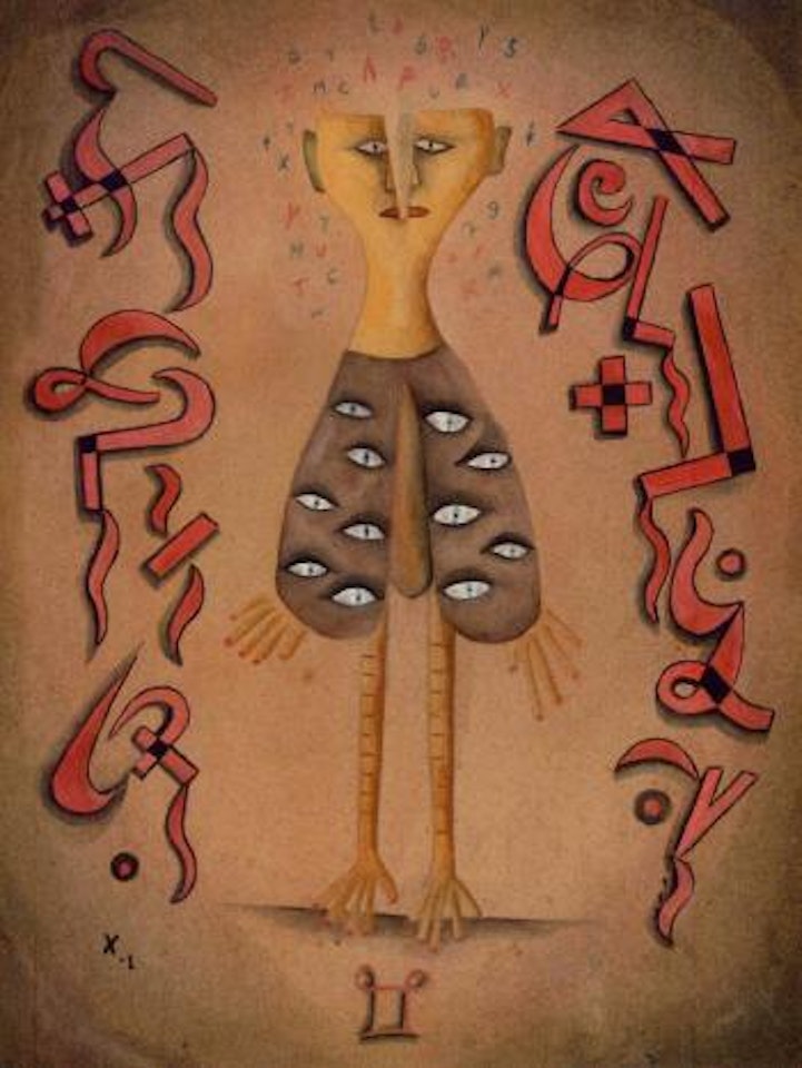 Life tree by Alejandro Xul Solar