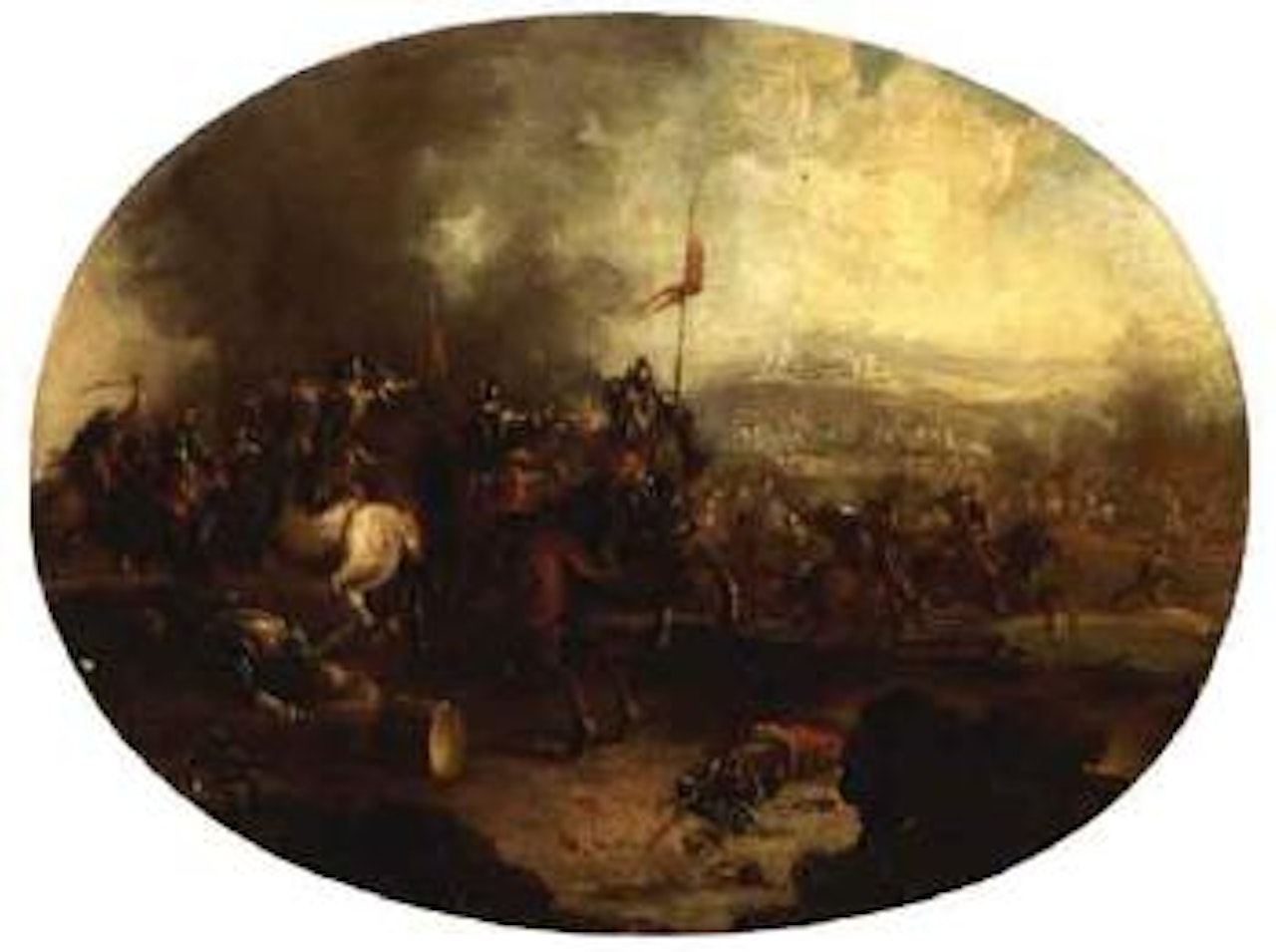 Battle scenes by Matthias Stom