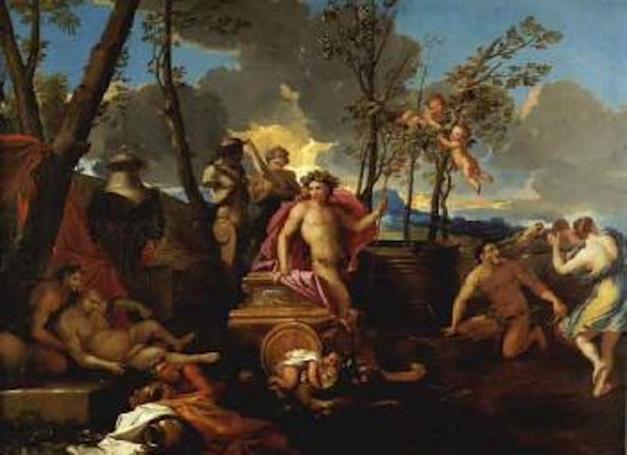 Bacchanal by Nicolas Poussin
