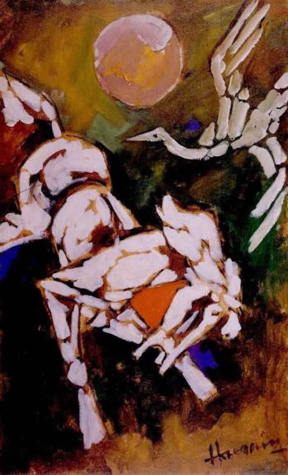 Spirit of freedom by M.F. Husain