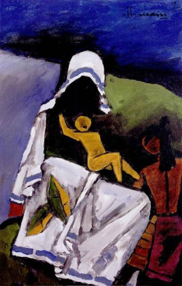 Mother Teresa by M.F. Husain