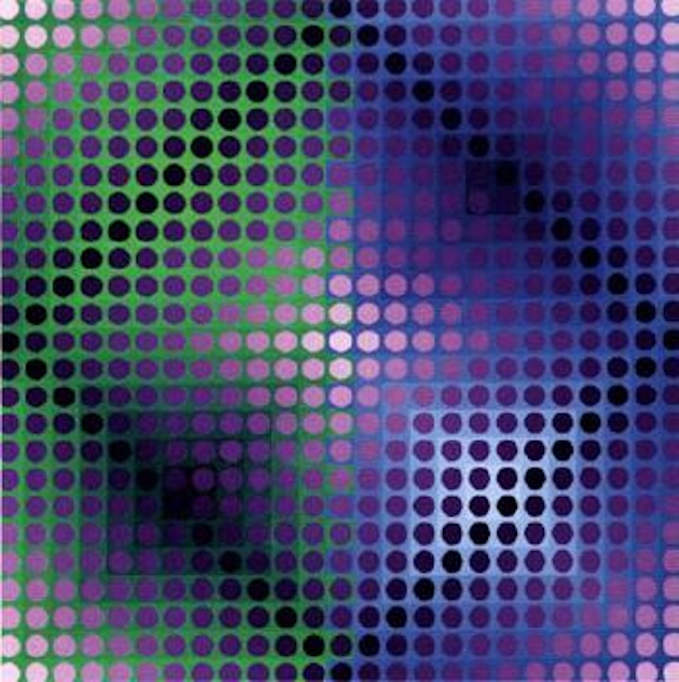 Sende plus by Victor Vasarely