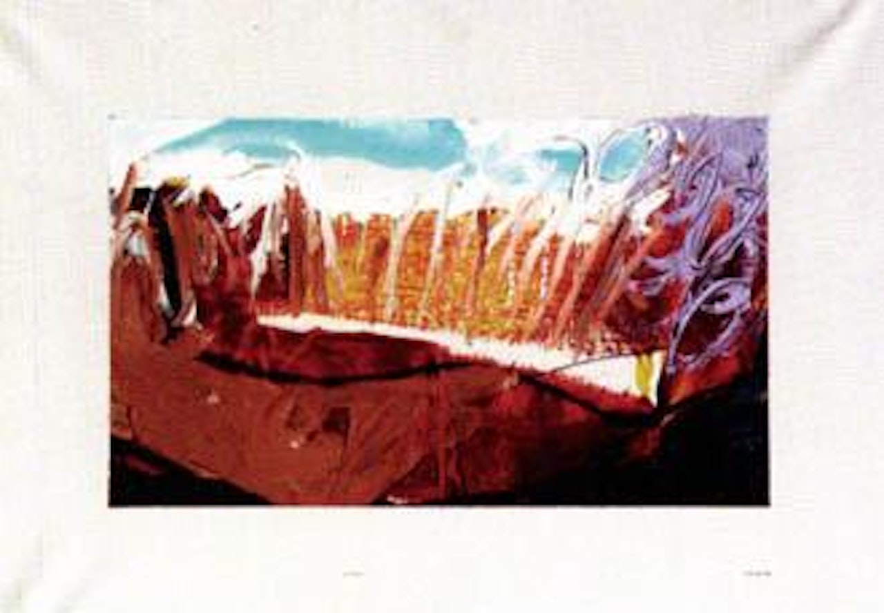Landscape by Mario Schifano