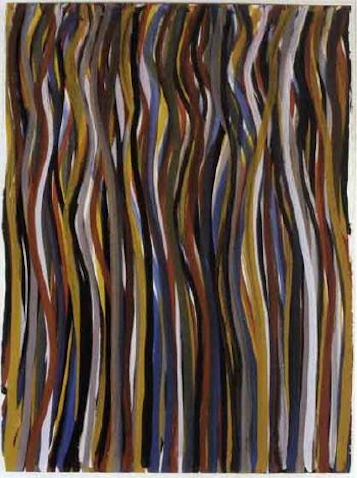 Wavy lines by Sol LeWitt