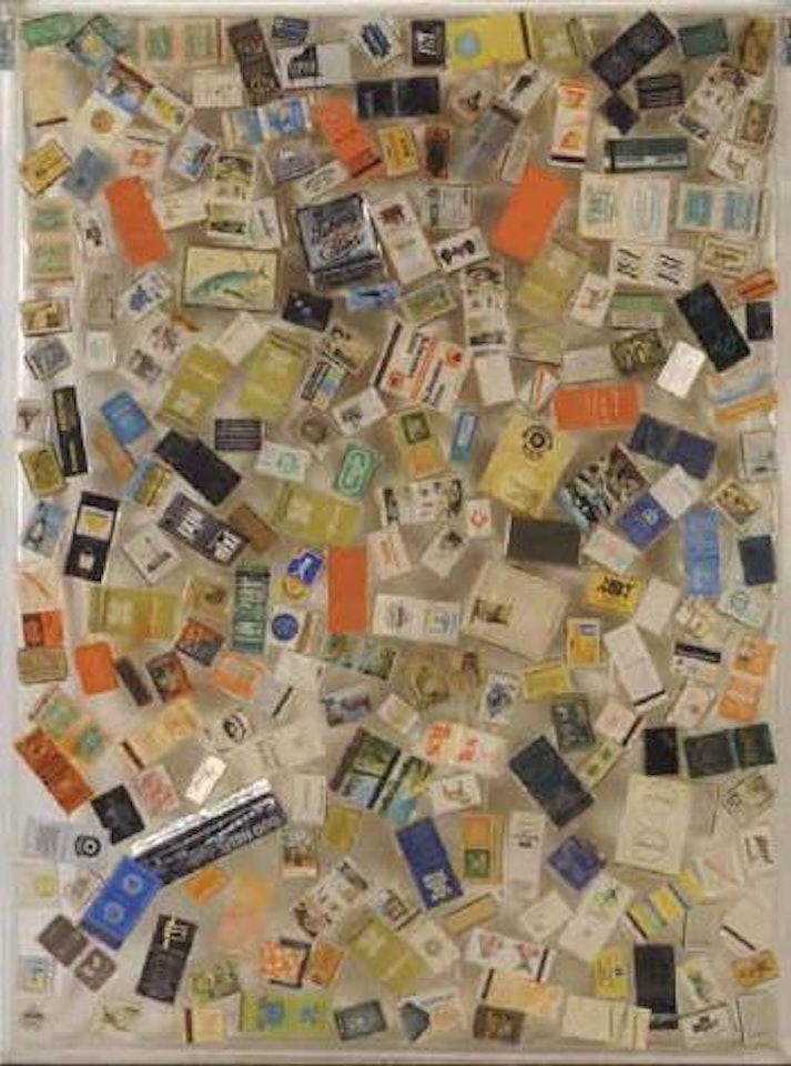 Accumulation de boites d'allumettes by Arman