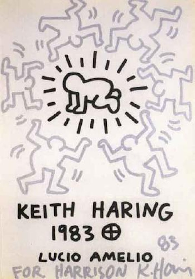 Lucio Amelio by Keith Haring