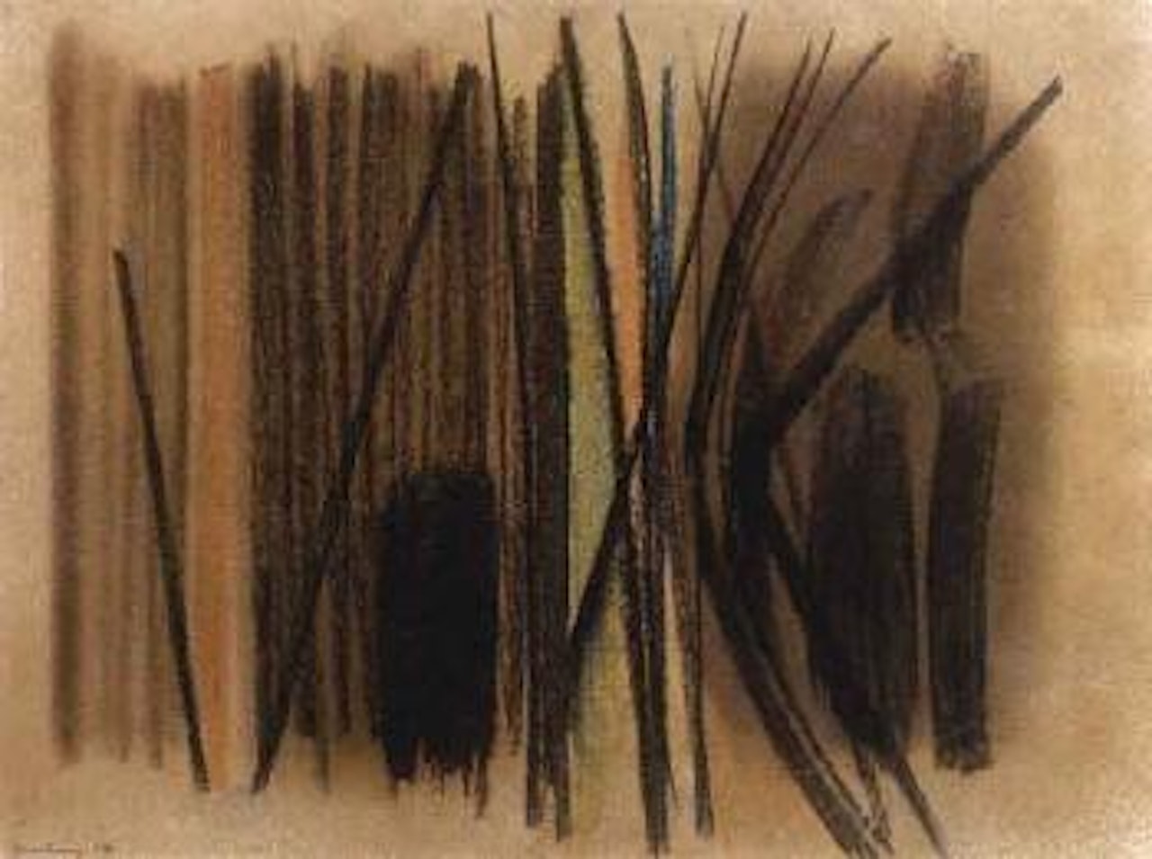 Composition by Hans Hartung
