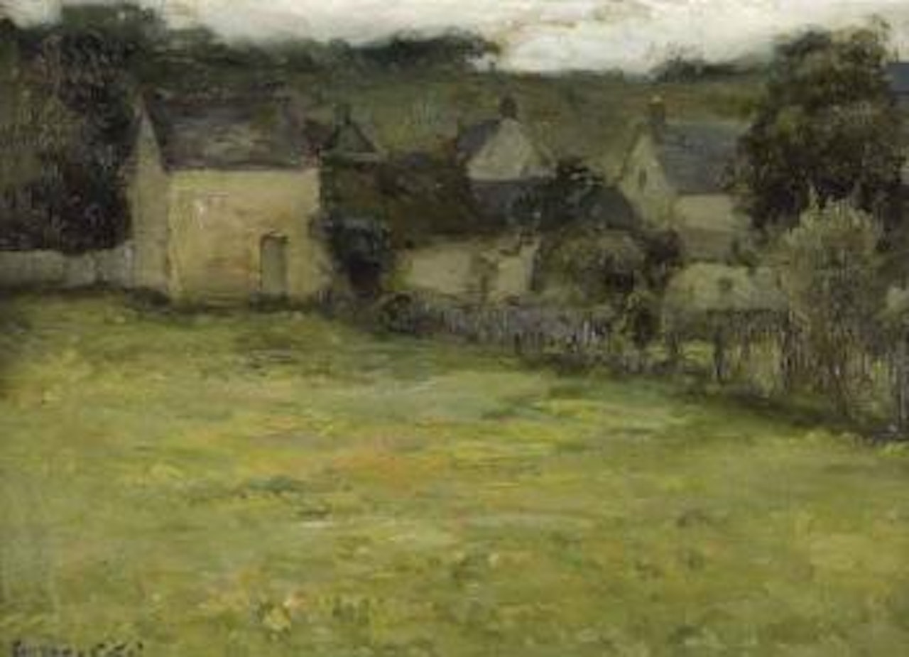 Coin de village, France by Marc-Aurele de Foy Suzor-Cote