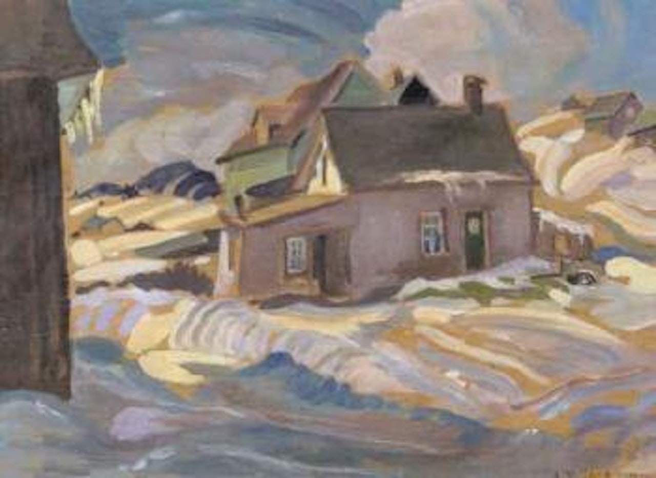 The cruiser's house, St. Fabien by Alexander Young Jackson