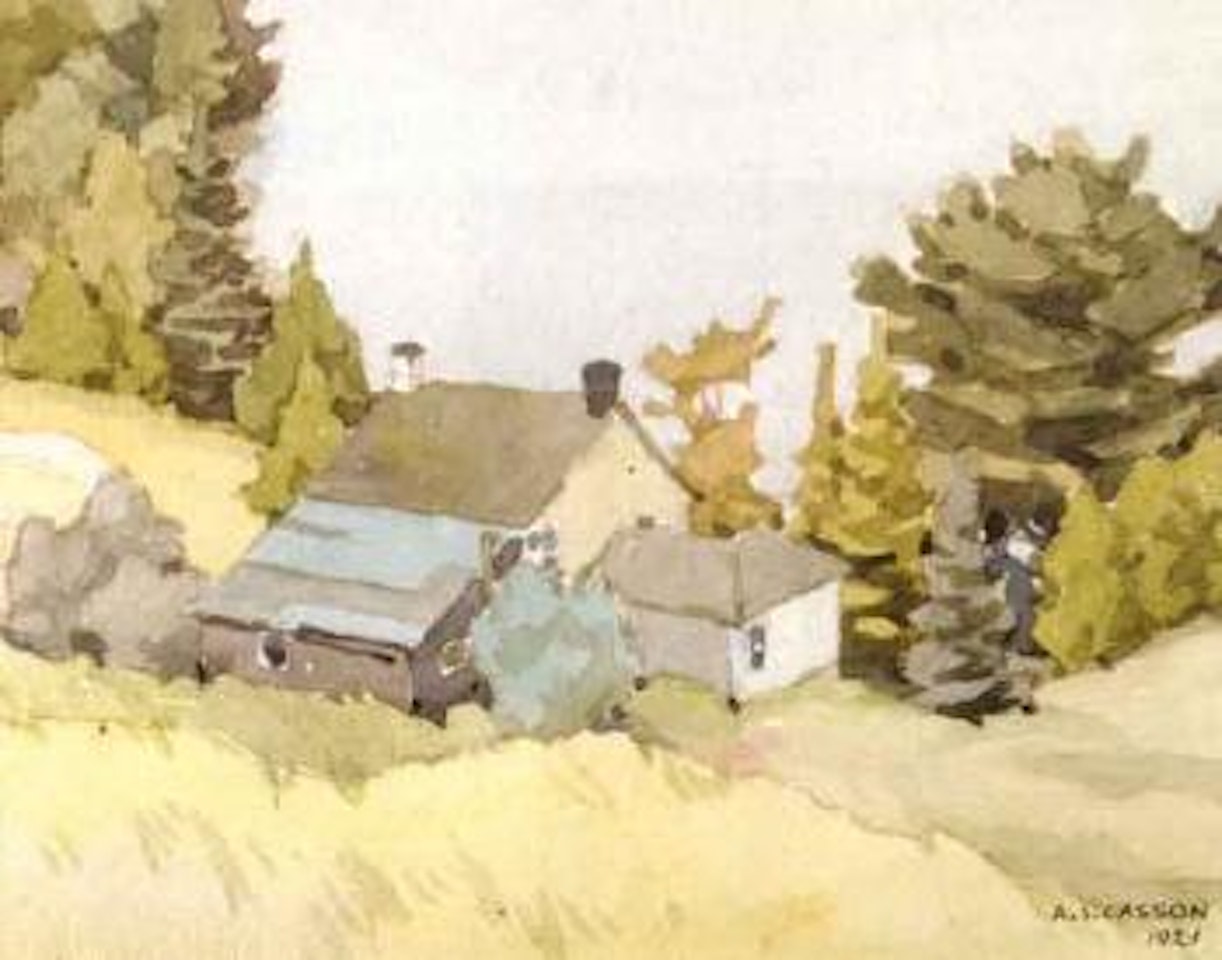 Boutellier's Farm, Lake Kashagawigamog by Alfred Joseph Casson