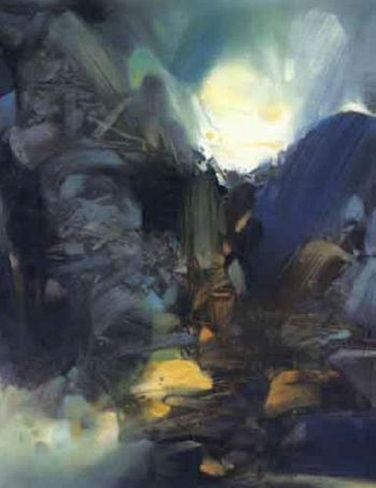 Resonance des profondeurs IV by Chu Teh-Chun