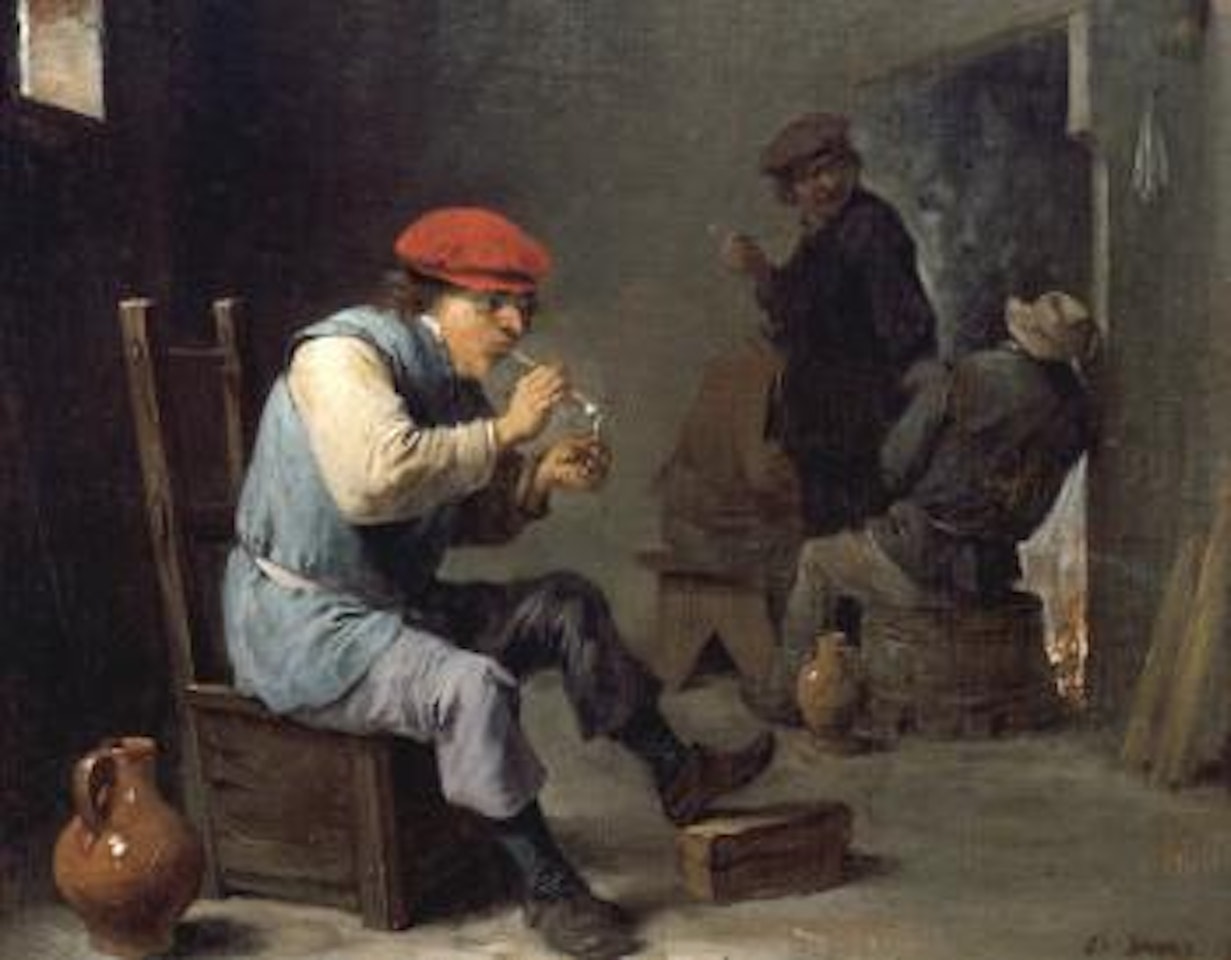 Smokers in a tavern by David Teniers II