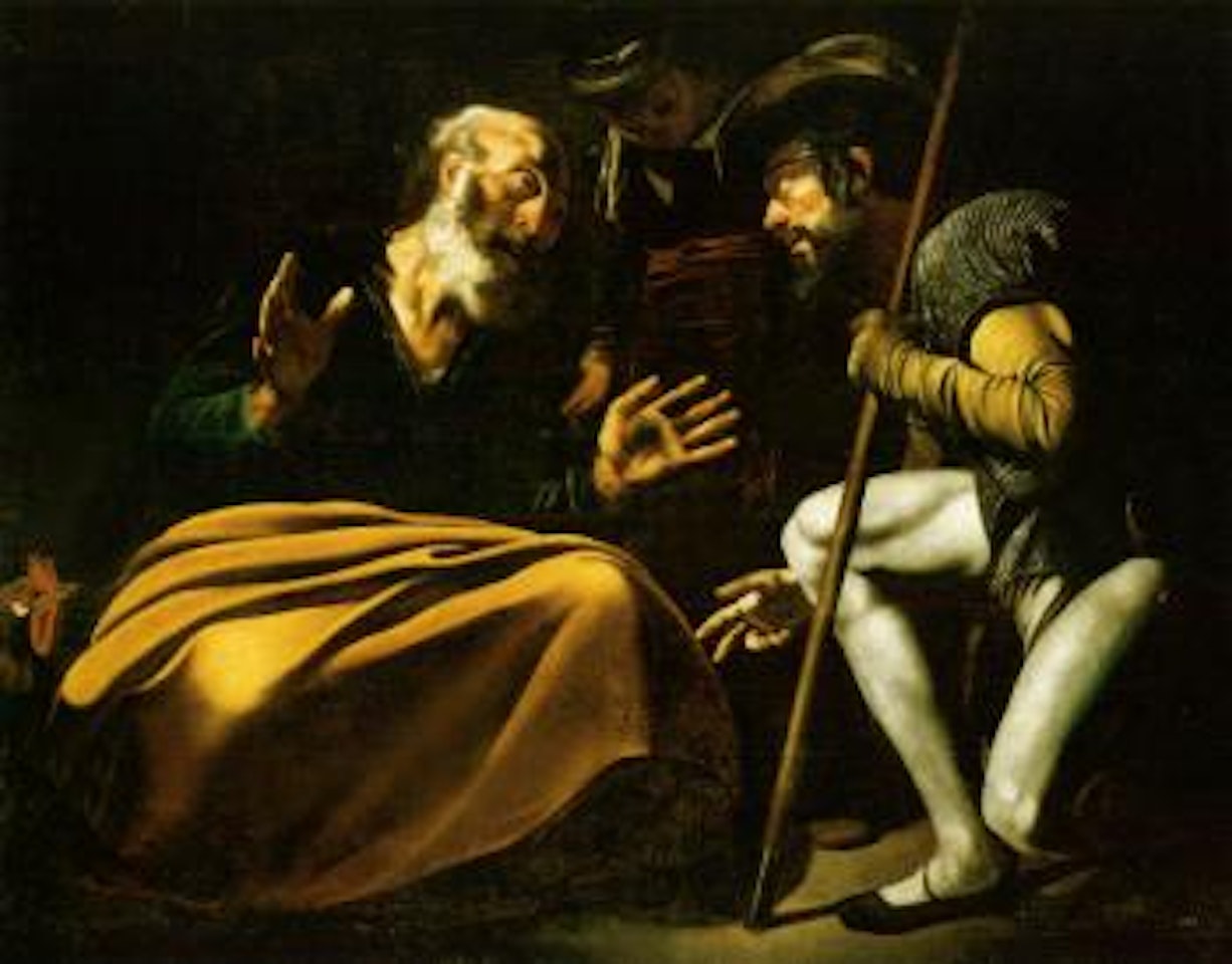 Denial of St. Peter by Caravaggio