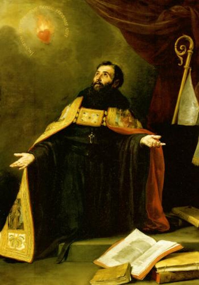 Saint Augustine in Ecstasy by Bartolomé Esteban Murillo