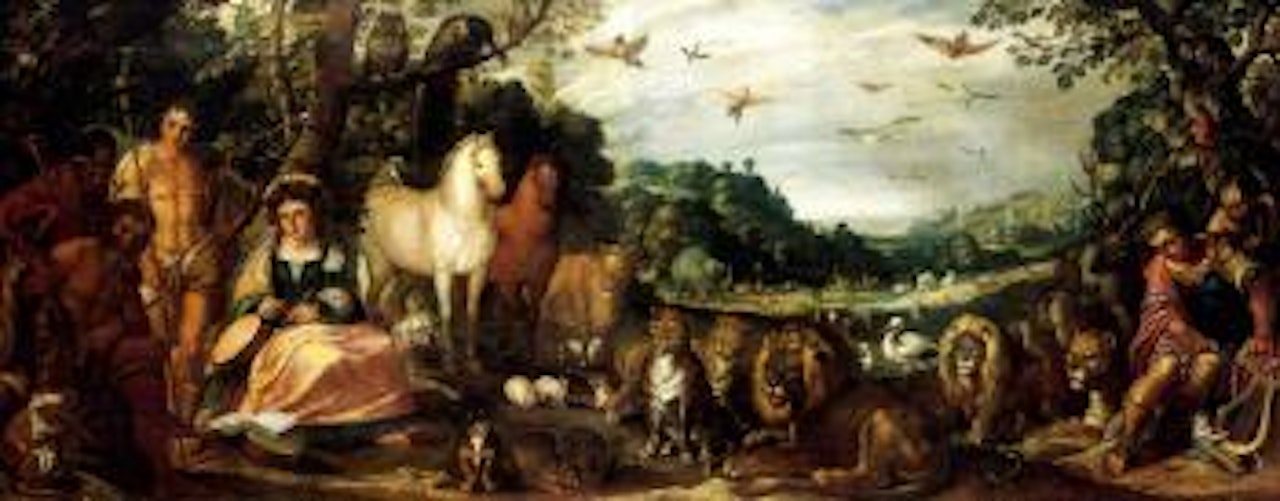 An allegory of music by Flemish School