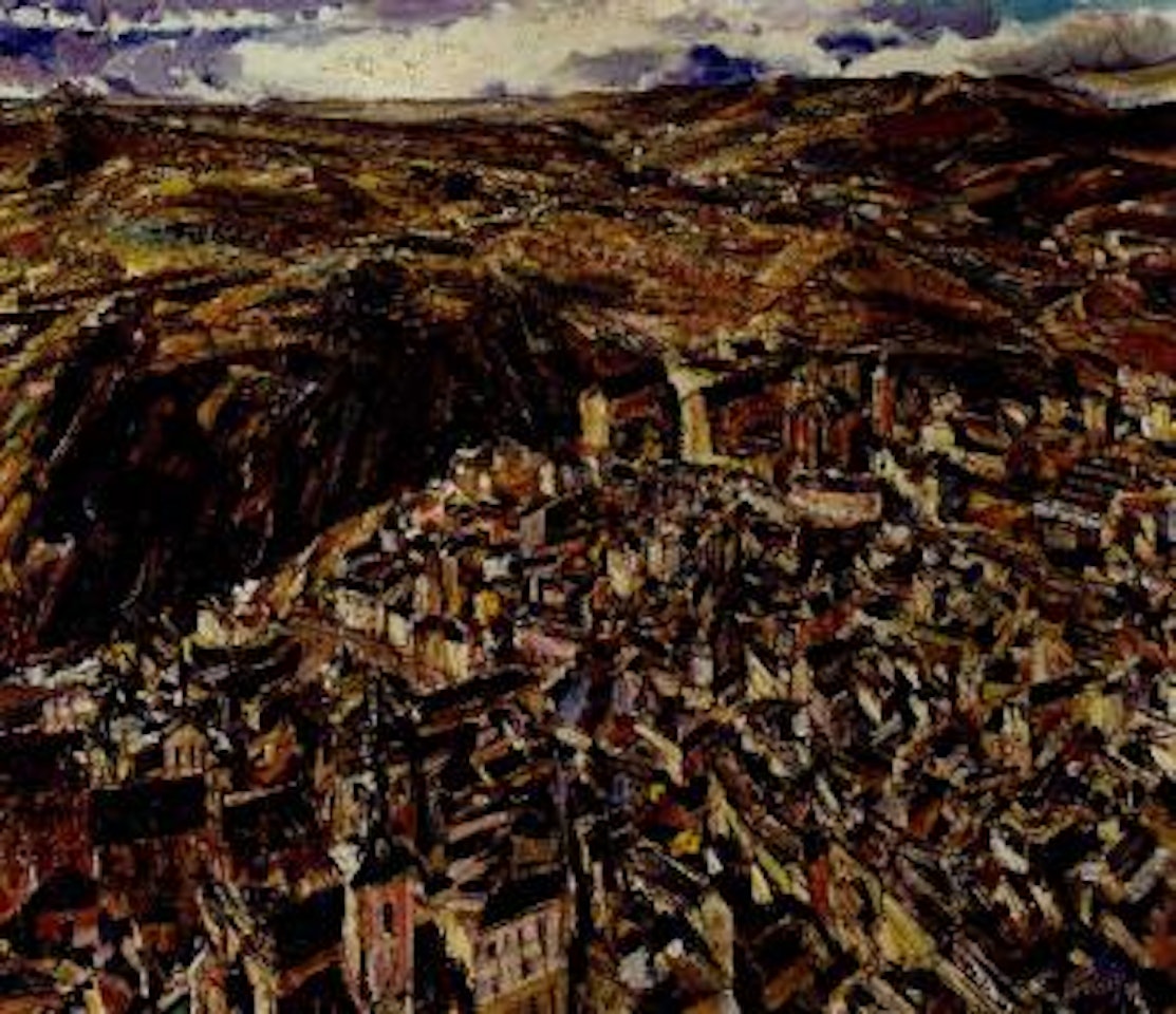 Toledo from the Alcazar by David Bomberg