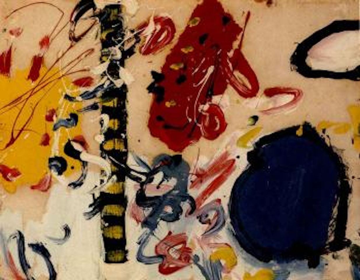 Abstract by Alan Davie