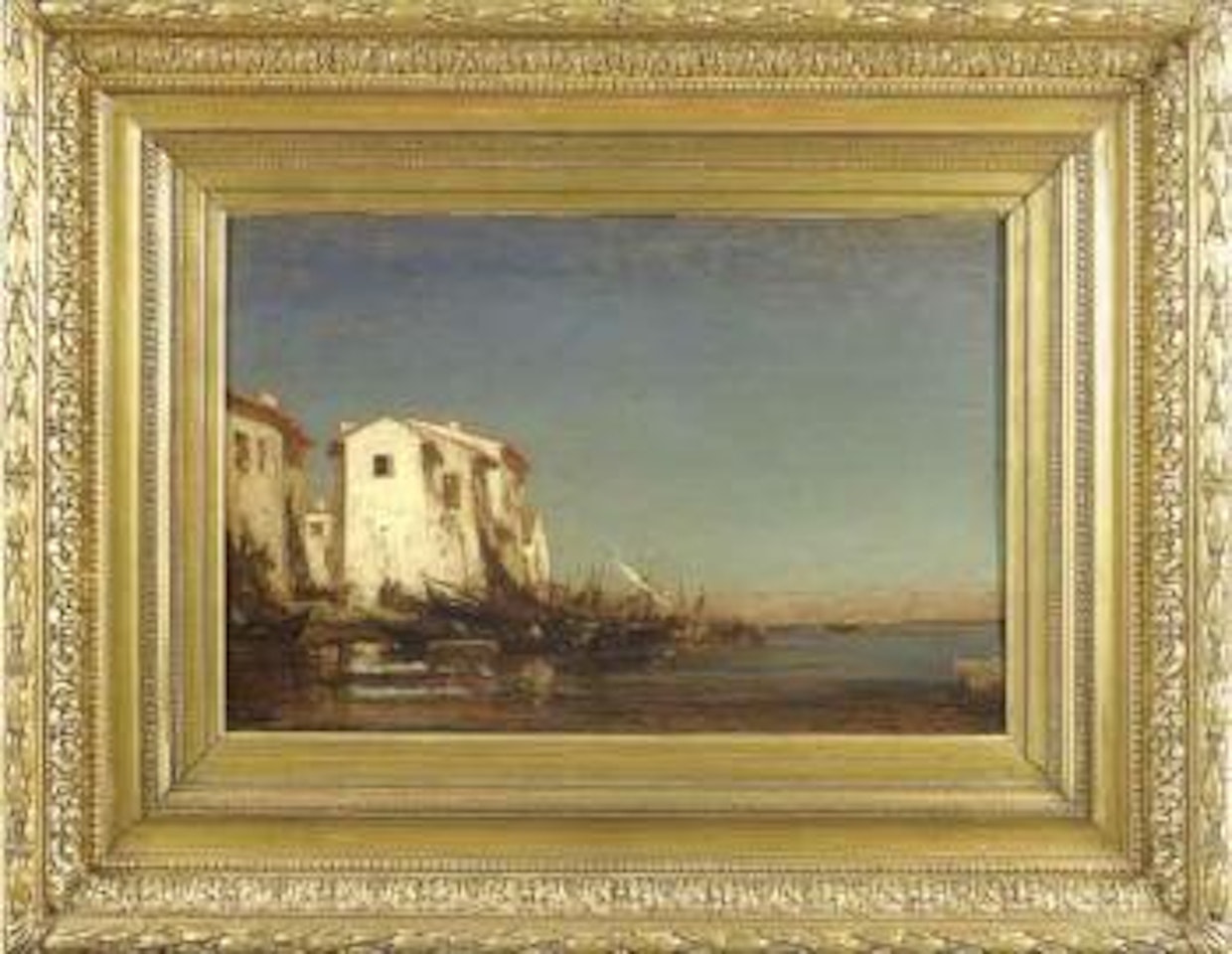 Vue de Martigues by Félix Ziem