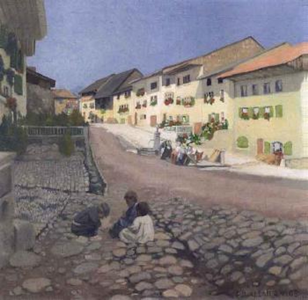 Rue de Gruyeres by Félix Vallotton